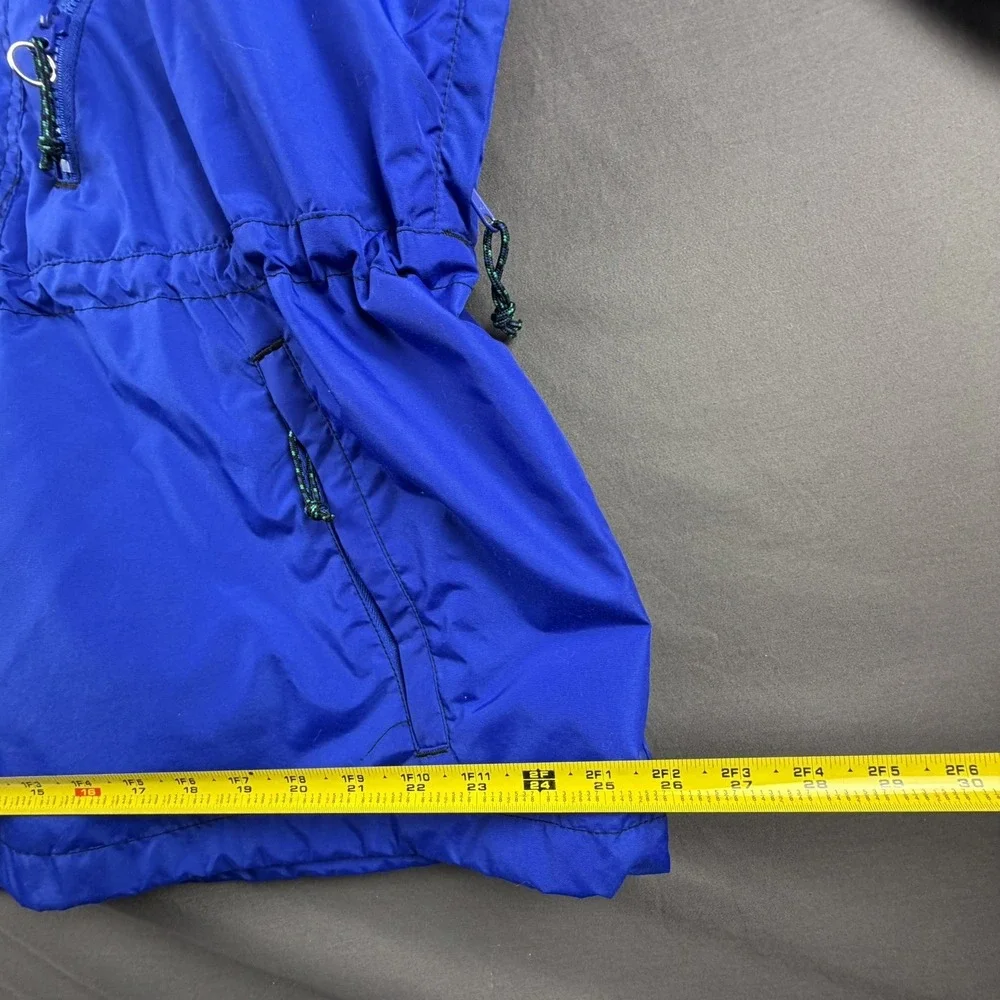 Columbia Mens XL Blue Pullover Ski Jacket Hooded Vintage 90s Coat Retro Anorak